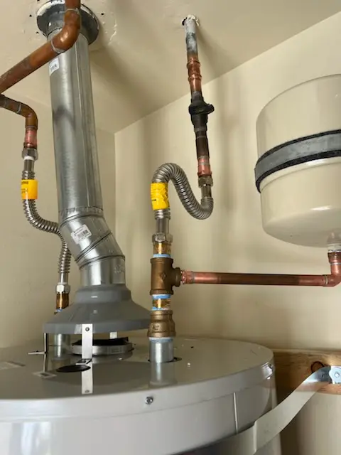 Water heater installation and plumbing repair in Old Farm